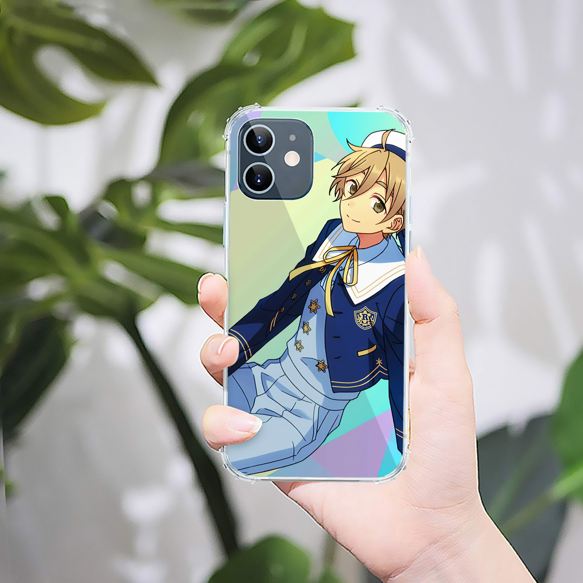 （画像用） あんさんぶるスターズ! Ensemble Stars 【iPhone 12シリーズ対応】透明スマホケース（クリアソフトケース）